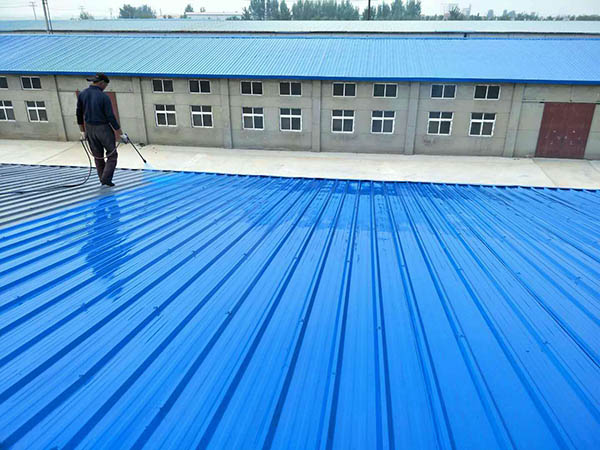 新密 彩钢瓦喷漆翻新工业厂房、仓库